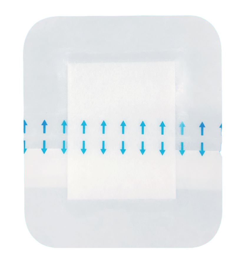 Прозрачная пленочная повязка с абсорбирующей подушечкой , 8*10см