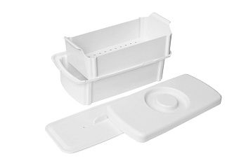 Контейнер для ПСО и хим. дезинфекции мед. изд. неавтоклавируемый (белый), 1 л, СЗПИ