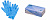 Перчатки медицинские диагностические (смотровые) нестерильные нитриловые неопудренные / с полимерным покрытием текстурированные.  Размер XL. Голубого цвета.