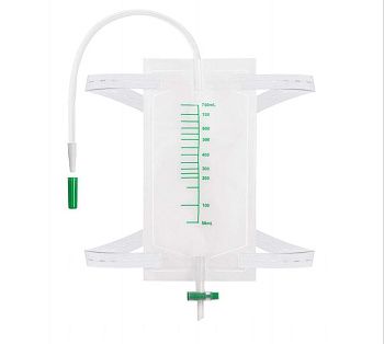 Мочеприёмник 750 мл, Т-клапан, ножной ЛК Групп
